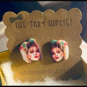 Unique Madonna earrings